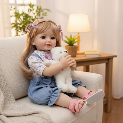 Realistic Reborn Baby Doll - Weighted Soft Vinyl Newborn Miracle